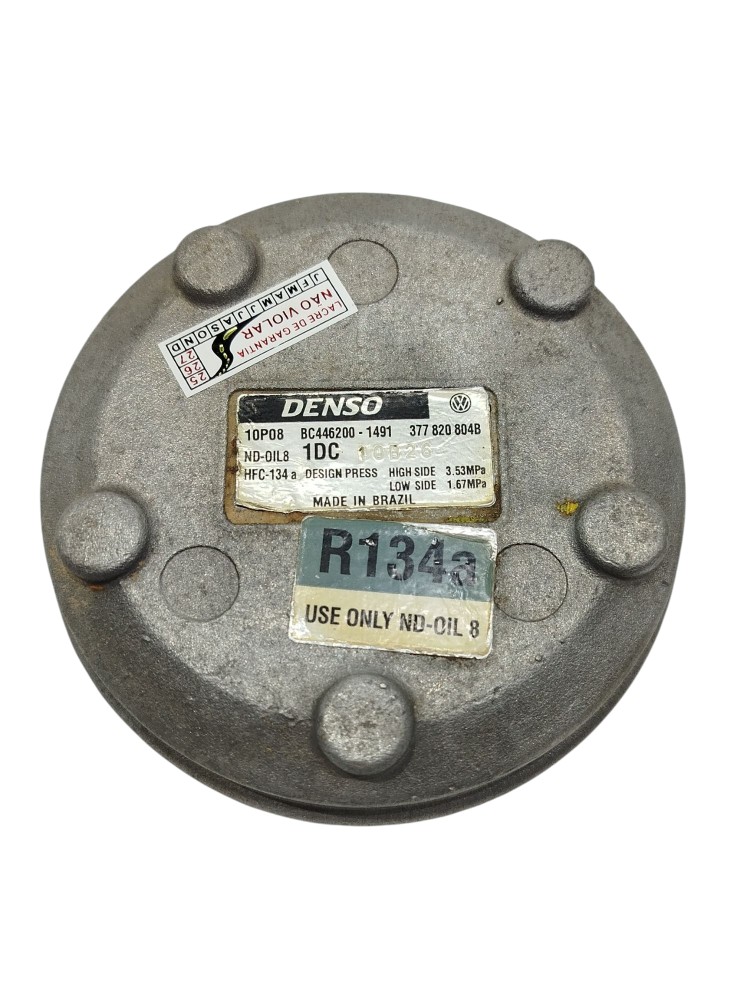 Tampa Frontal Tampa Traseira Compressor Ar Gol 1.0 16v 2001 4