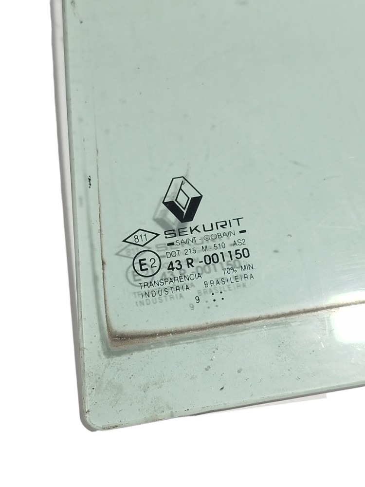 Vidro Fixo Traseiro Esquerdo Renault Clio 2001 2014 4