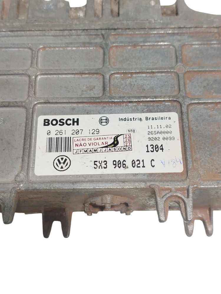 Módulo Injeção Elet Vw Gol 1.0 2003 Alcool 5x3906021c 2