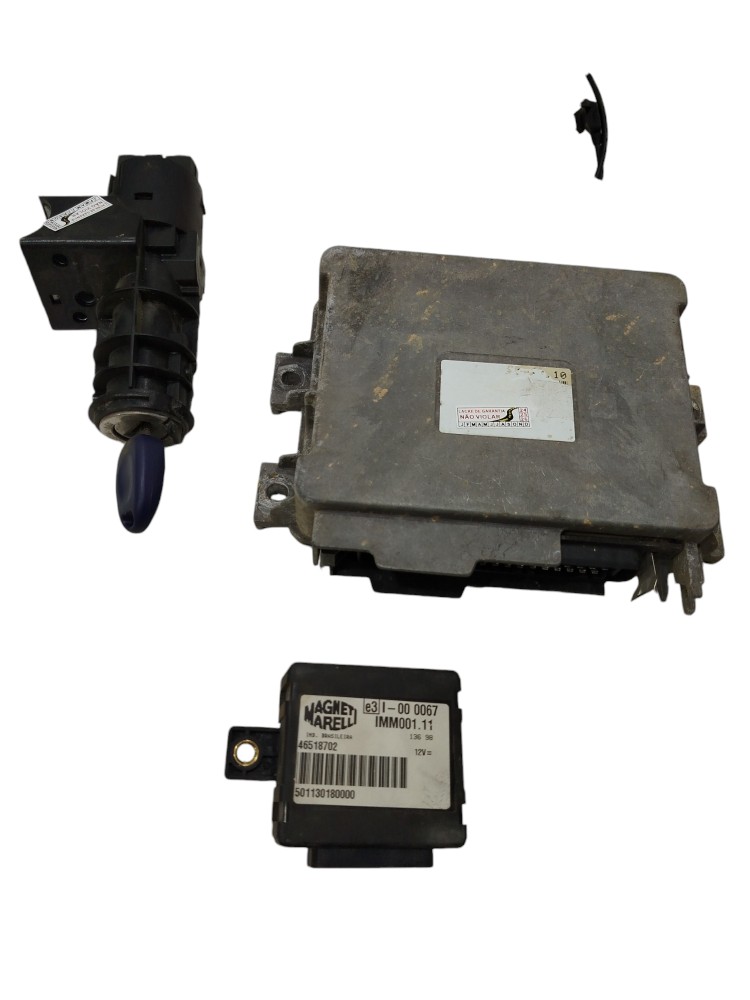 Kit Módulo Injeção Fiat Palio 1998 Com Ar 46518702 2