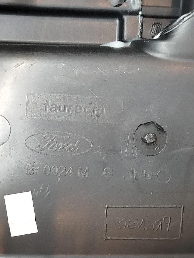 Forro Porta Traseiro Esquerdo Ford Fiesta 2014 2s65a27407 Preto 4