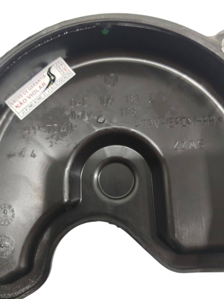 Tampa Superior Correia Dentada Vw T-cross 2020 04c109121e Preta 8