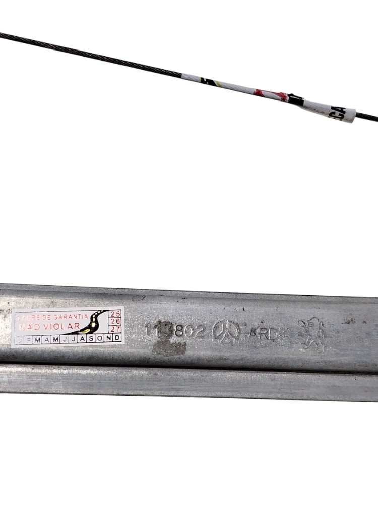 Maquina Vidro ManuTras Direita Peugeot 206 2005 9623109680 4