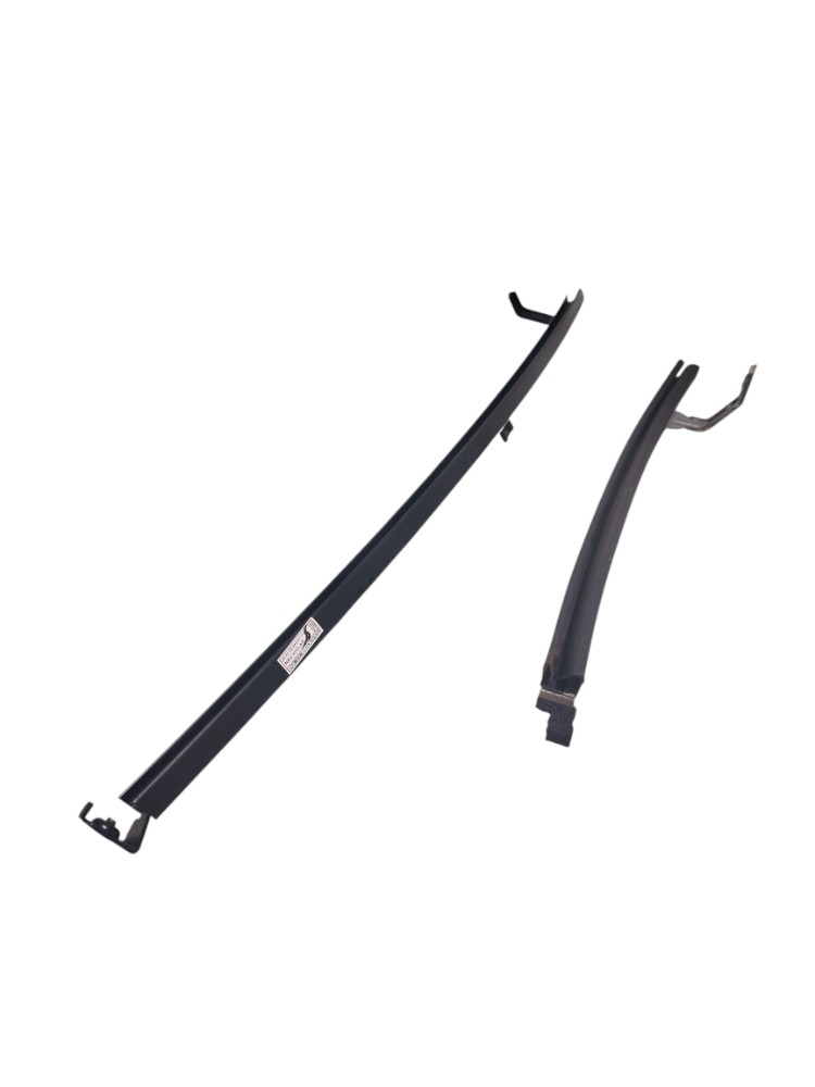 Par Guia Vidr Porta Tras Direita Nissan Versa 2013 Prata 8