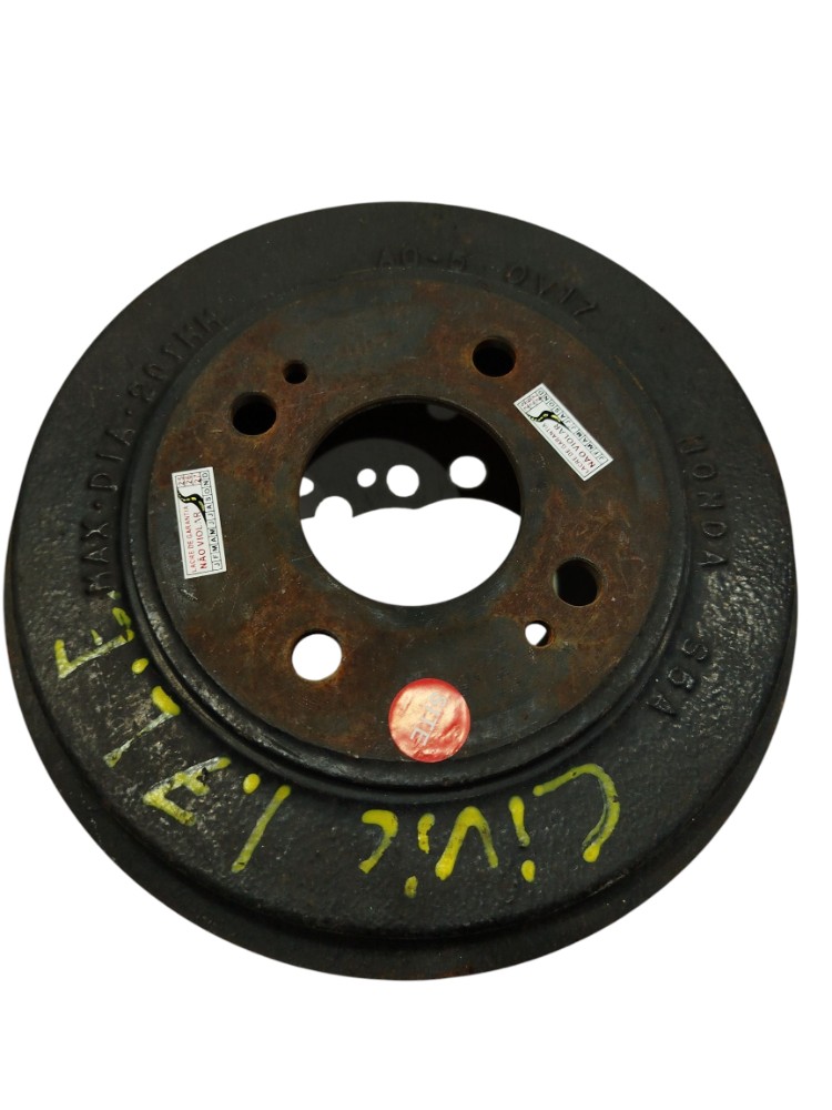 Panela Tambor Tras Esquerdo Honda Civic 1.7 2001 4