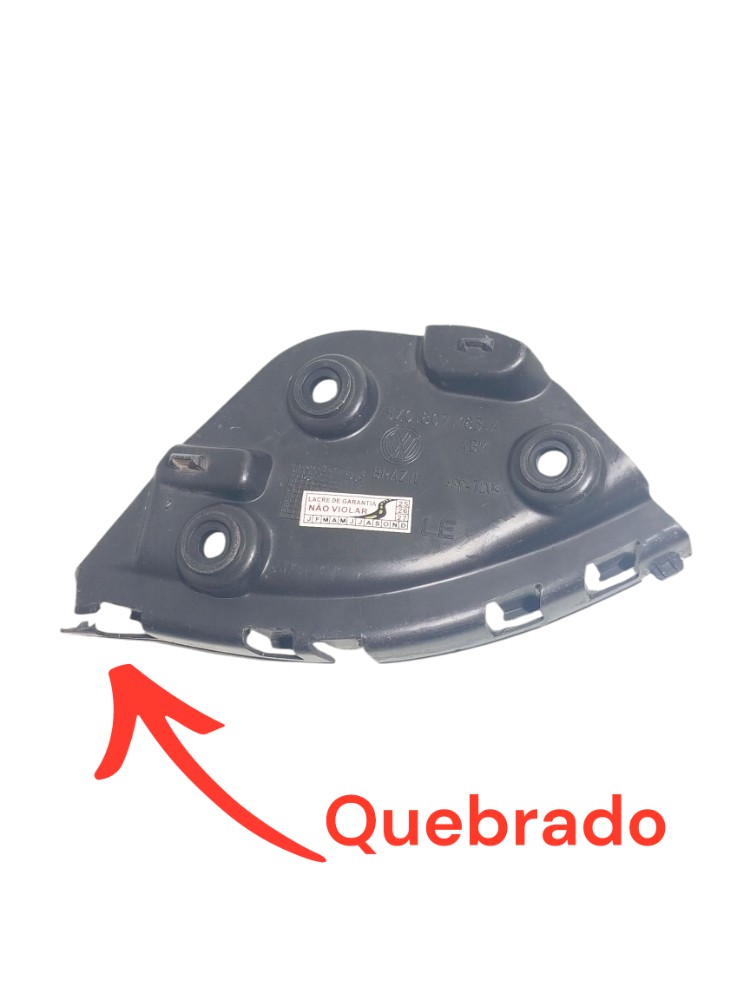 Suporte Guia Parachoque Diant Esqu Vw Fox 2010 5z0807183a 1