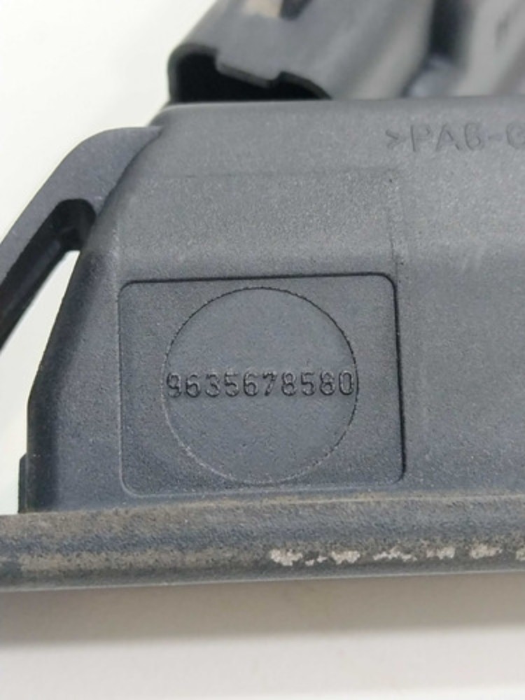 Par Luz De Placa Peugeot 307 2004 2