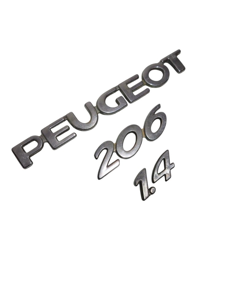 Emblema Peugeot 206 2005 4