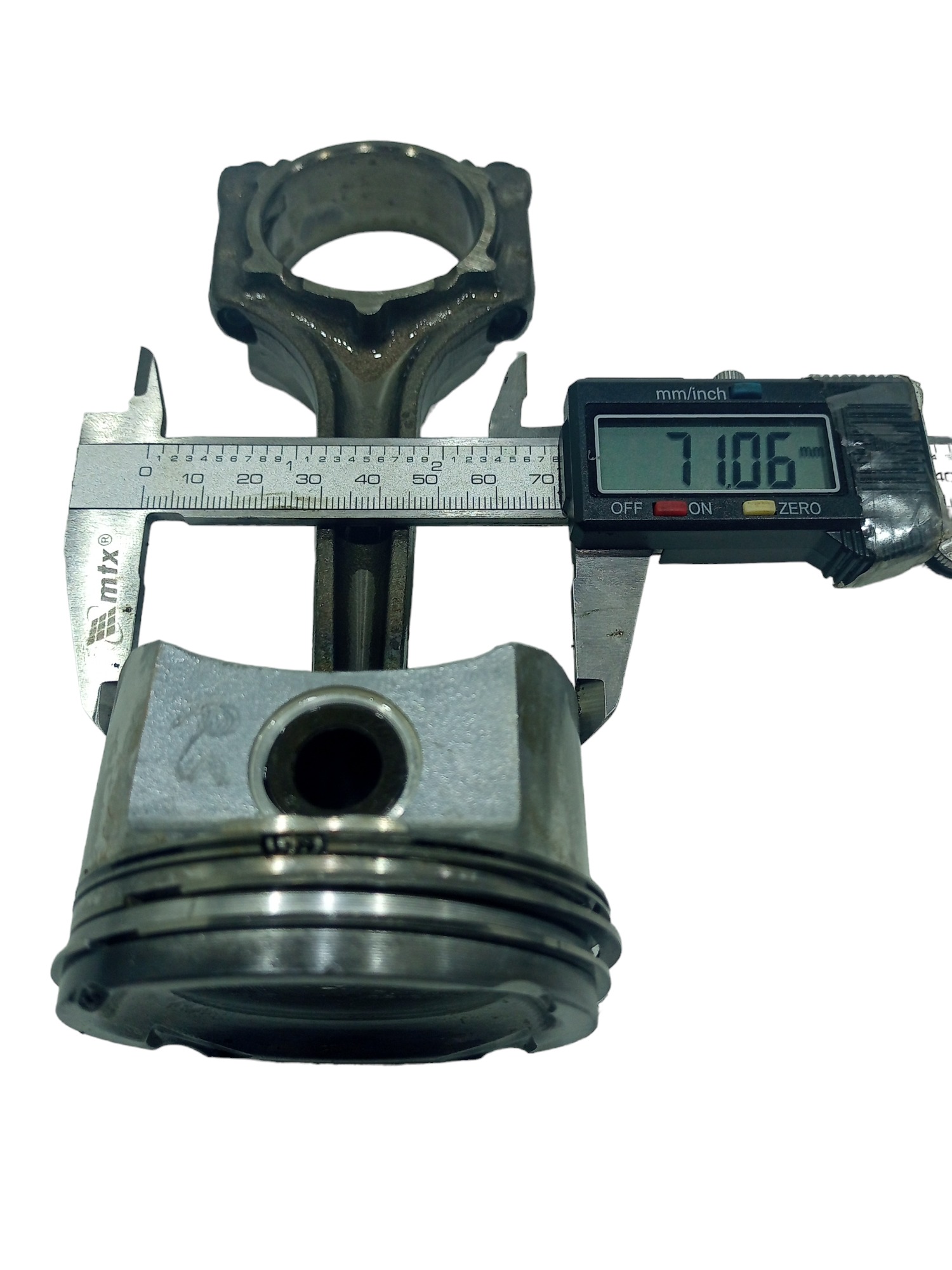 Pistão C/biela Medida 0.35 Siena 1.3 16v 2003 1