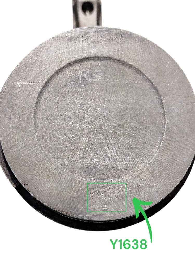 Pistão Biela Ford New Fiesta 1.6 16v 2012 Std Prensado Y1638 2