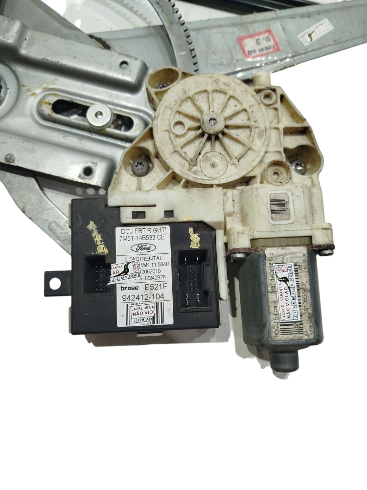 Motor Máquina Vidro Diant Direito Ford Focus 2012 Orig 4