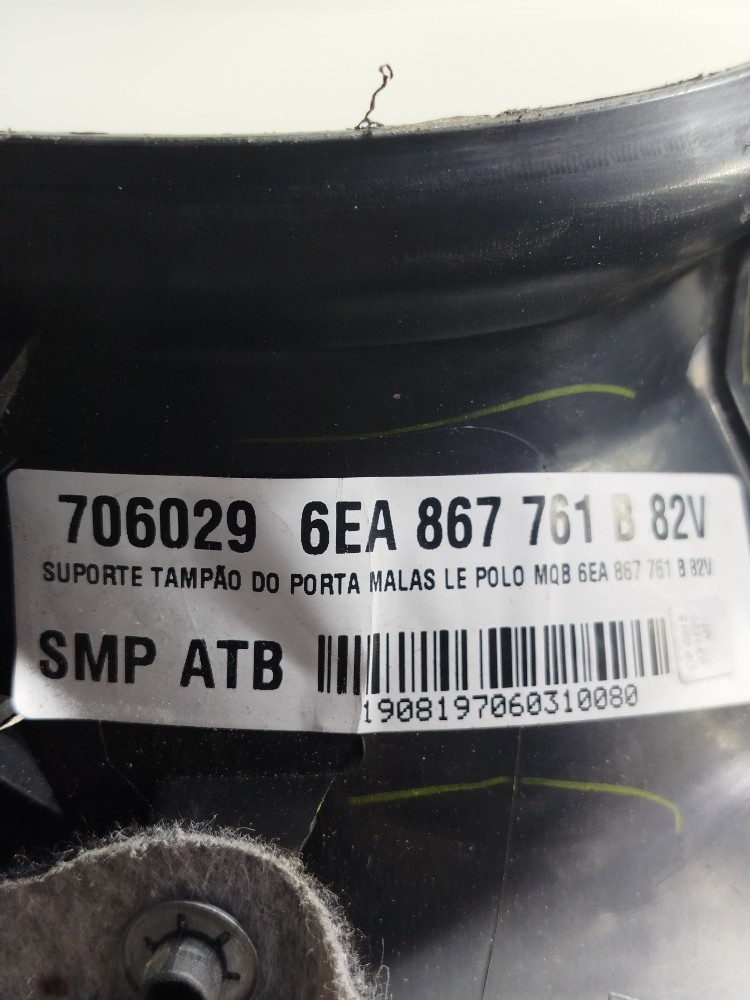 Forro Esquerdo Bagagito Porta Malas Vw Polo 2021 6ea867761b 2