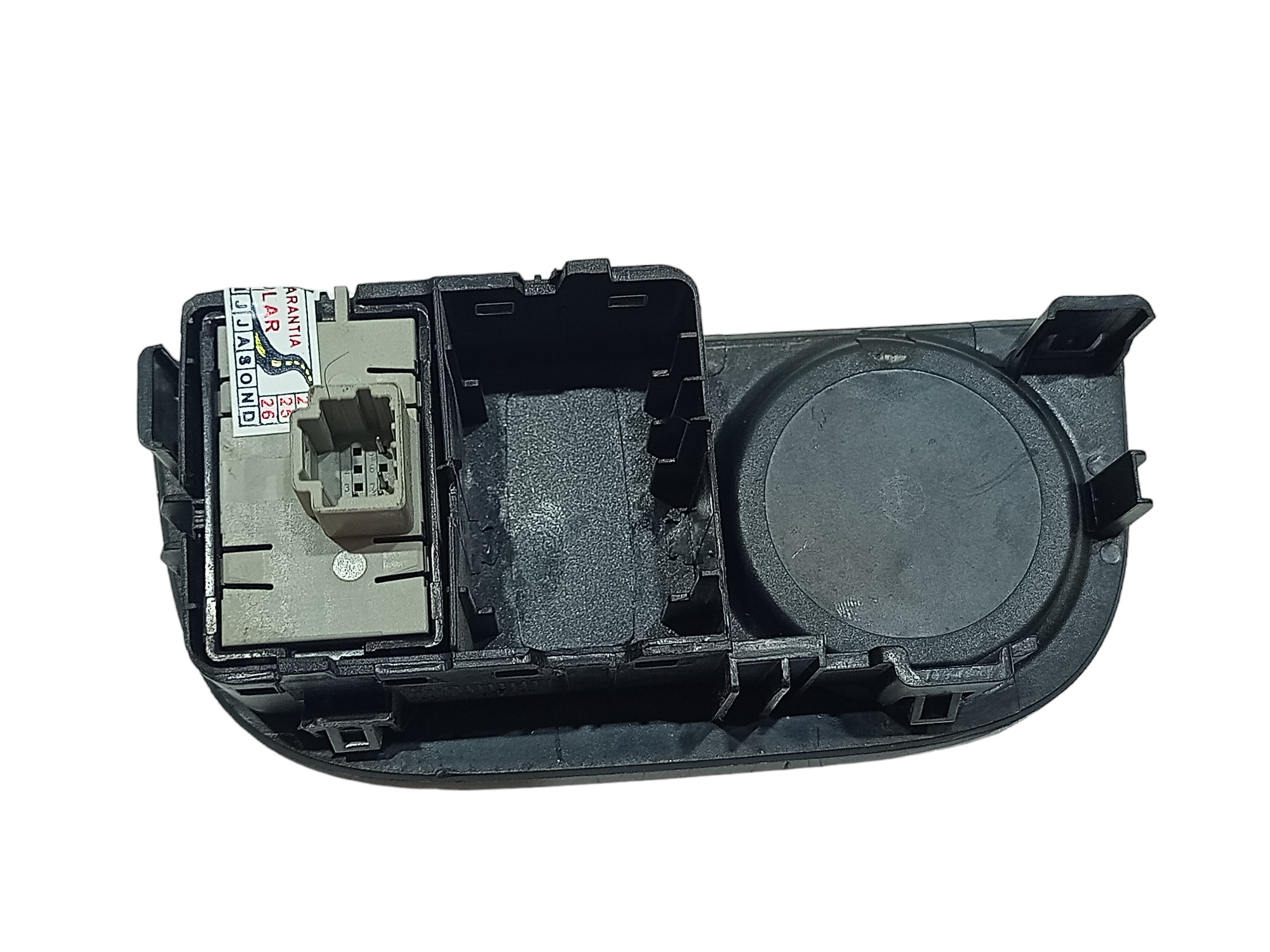 Moldura C/botão Sensor Estacionamento  Sandero 1.0 16v 2016 Preto 2