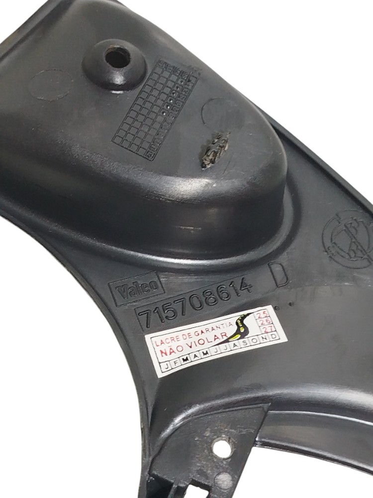 Moldura Maçaneta Interna Diant Direita Fiat Palio 1999 Orig Preto Dianteira 10