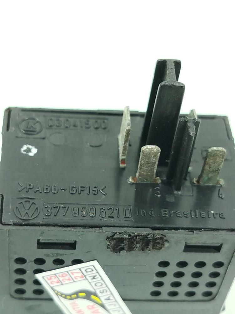 Botão desembaçador g3 g4 vw gol parati saveiro 1999 a 2012 4