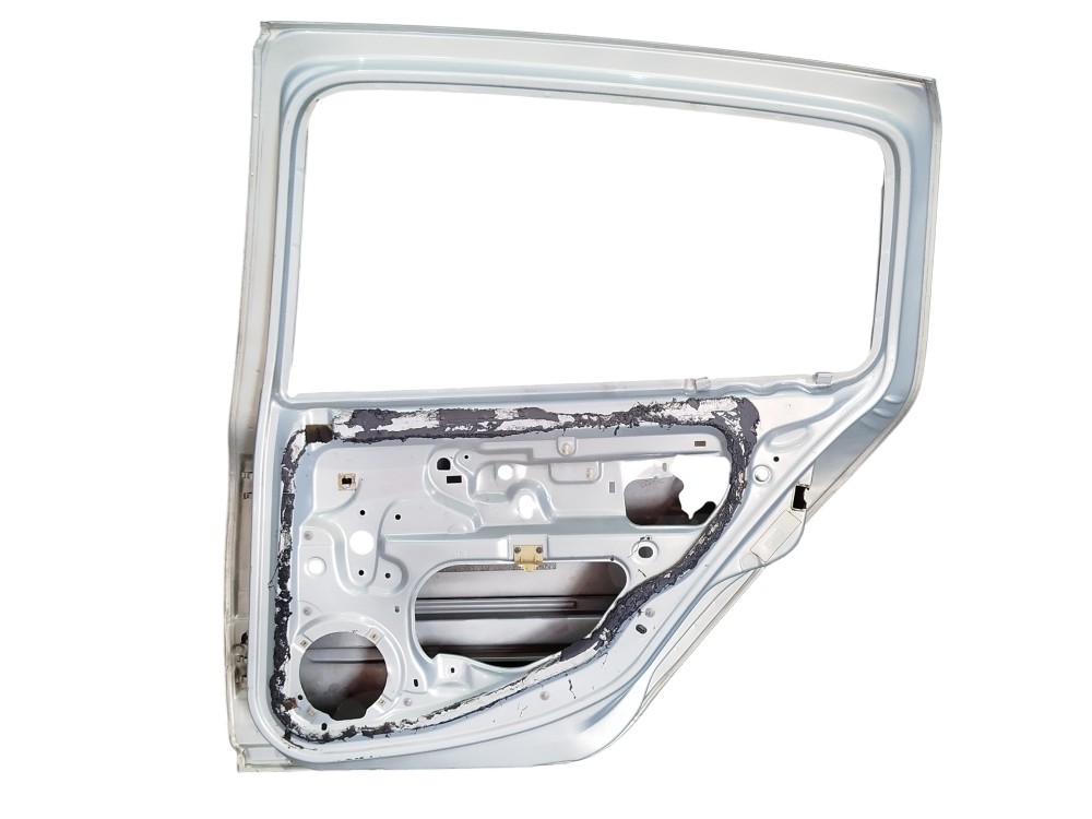 Porta Traseira Direita Renault Clio 2000 A 2012 Traseira Direita Prata 5