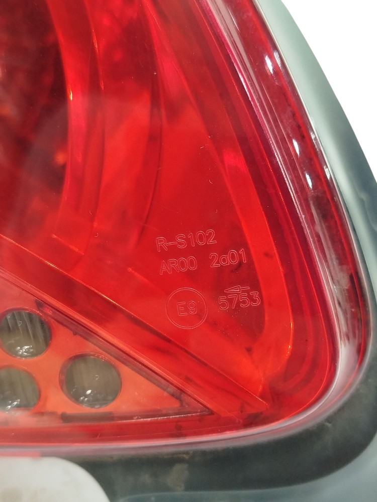 Lanterna Esquerda Peugeot 207 2009 Original 9682793680 7