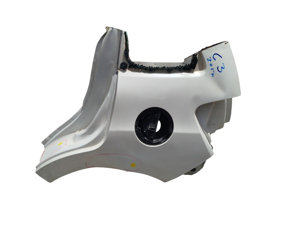 Lateral Traseira Esquerda Citroen C3 2017 Branco 3