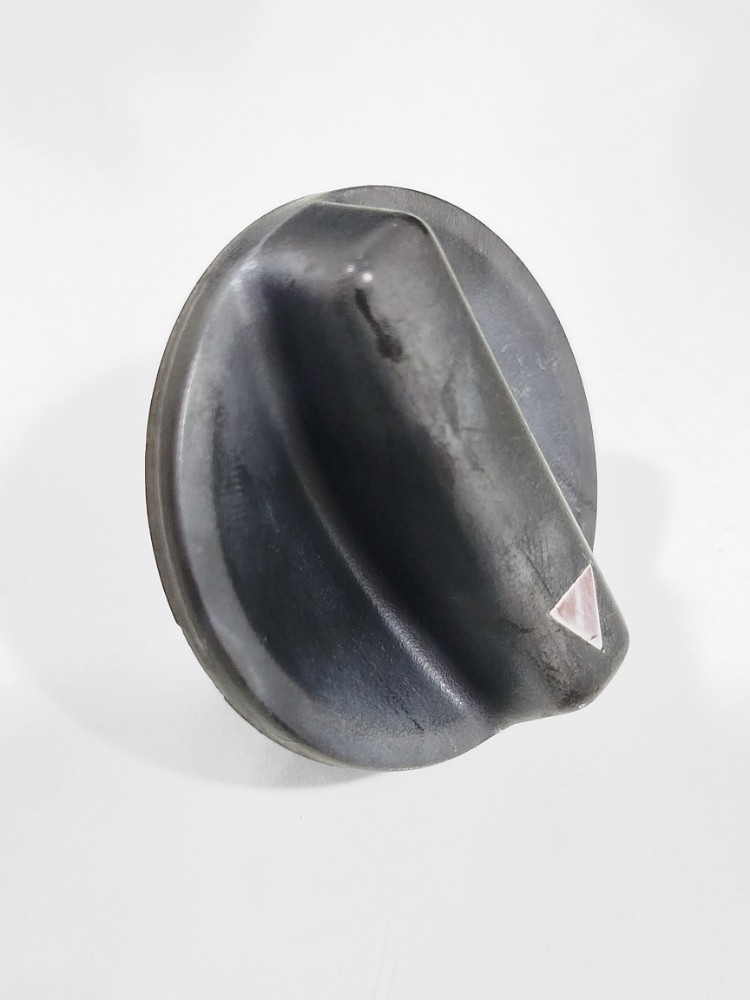 Botão Circular Ar Forçado Fiat Uno 2002 Preta 3