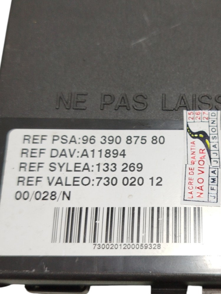 Modulo Bsi Citroen Xsara Break Ref Valeo 73002012 1