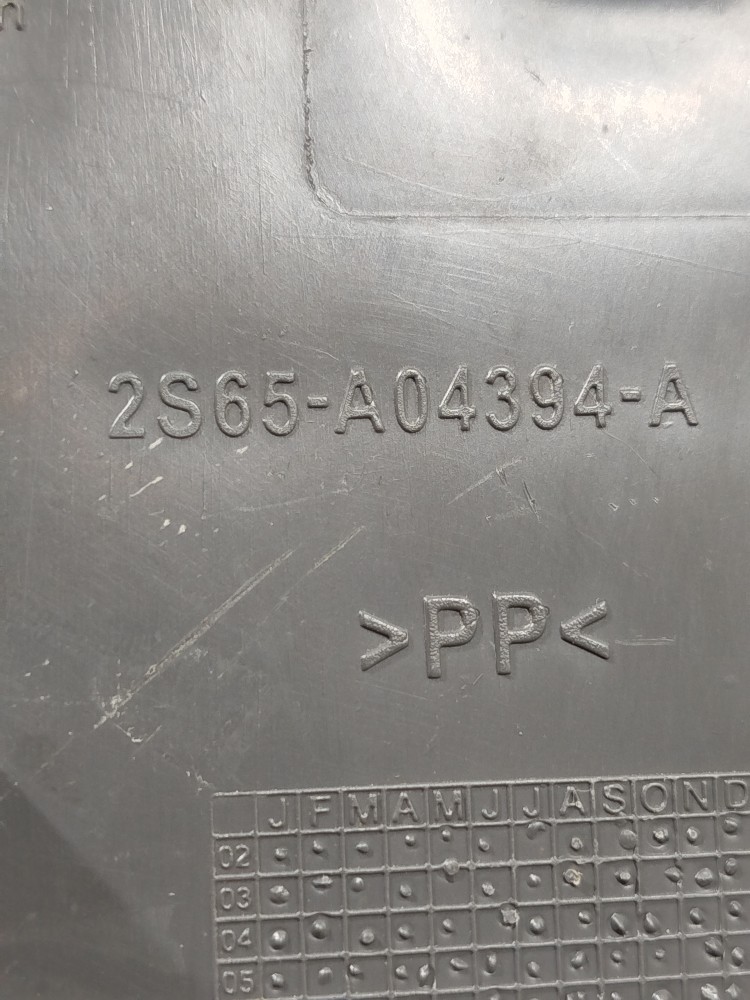 Tampa Acabamento Painel Ld Direito Ford Fiesta 2002 A 2010 Cinza 4