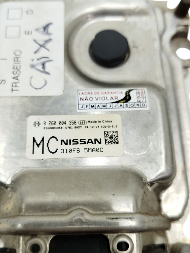 Módulo Caixa Auto Nissan Versa Vdrive 1.6 Automático 2020/21 5