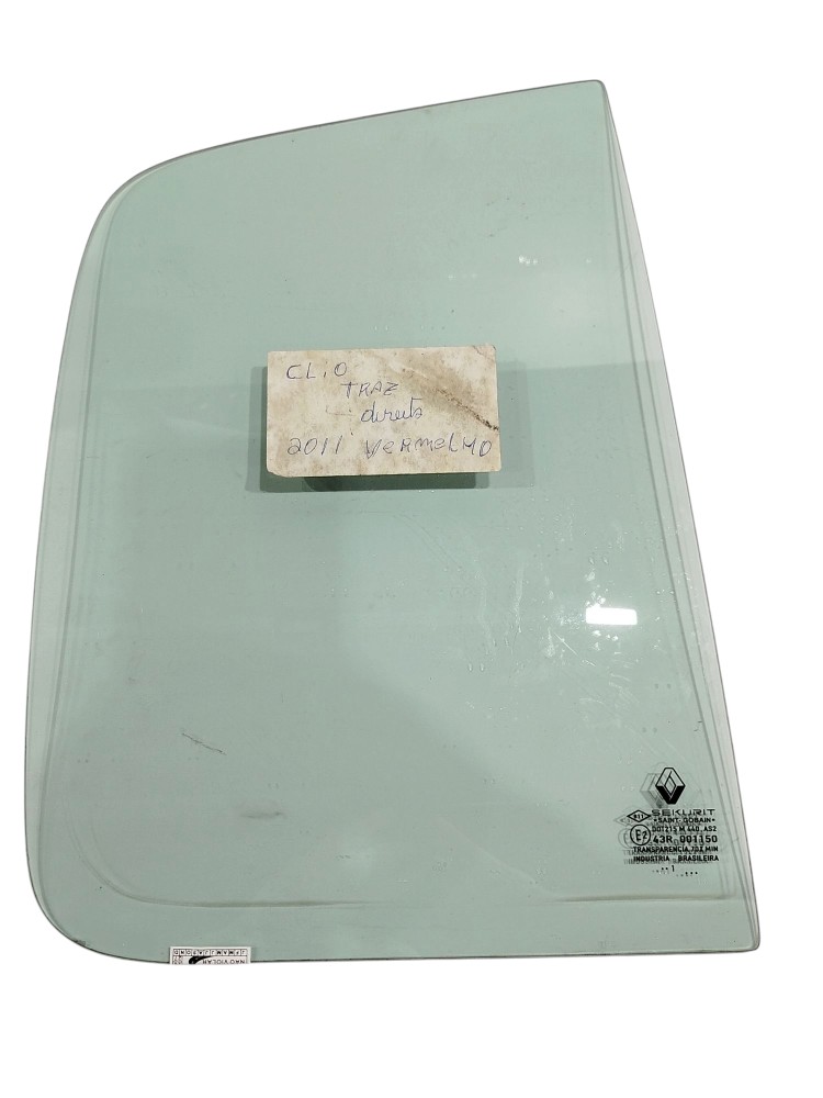 Vidro Fixo Traseiro Direito Clio 2001 A 2011  43r001150