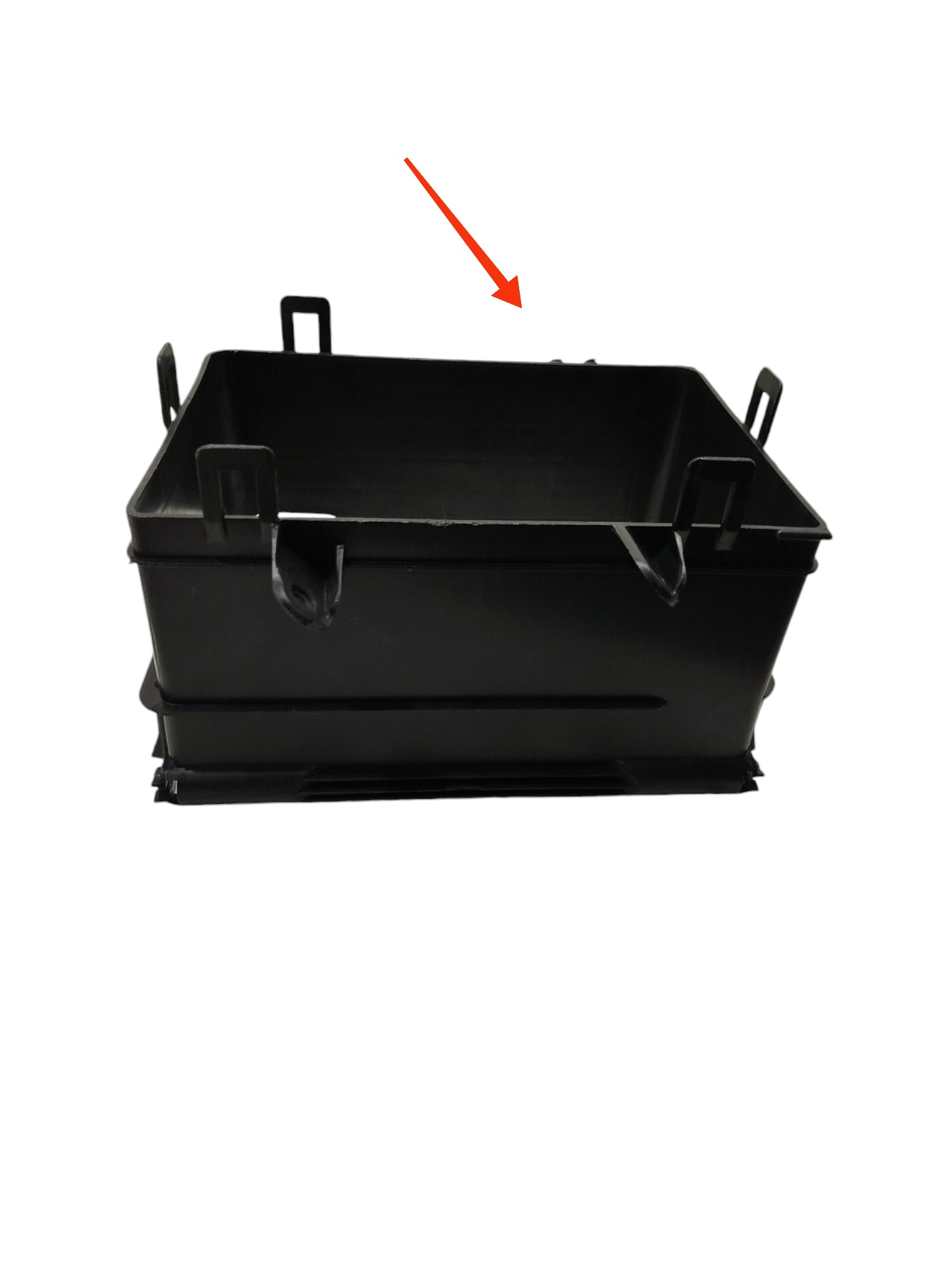 Caixa Bateria Vw Polo 2008 Detalhe Na Trava