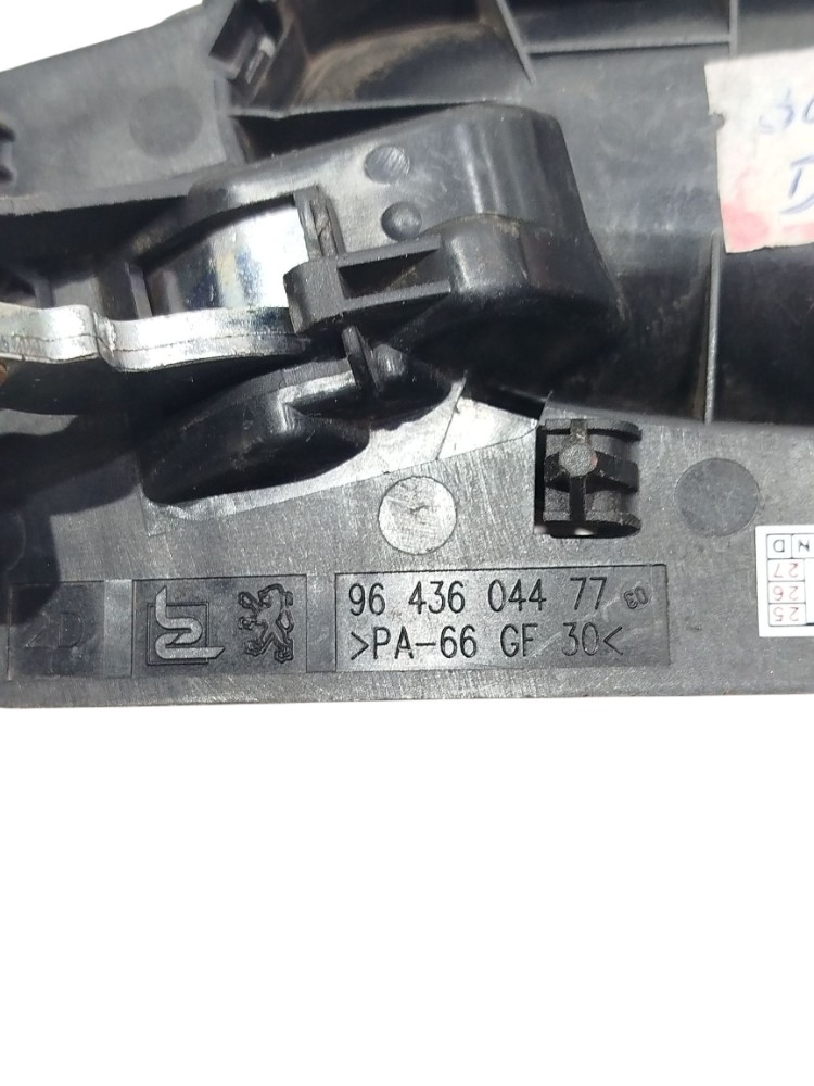 Macaneta Interna Diant Direito Peugeot 307 2007  9643604477 5