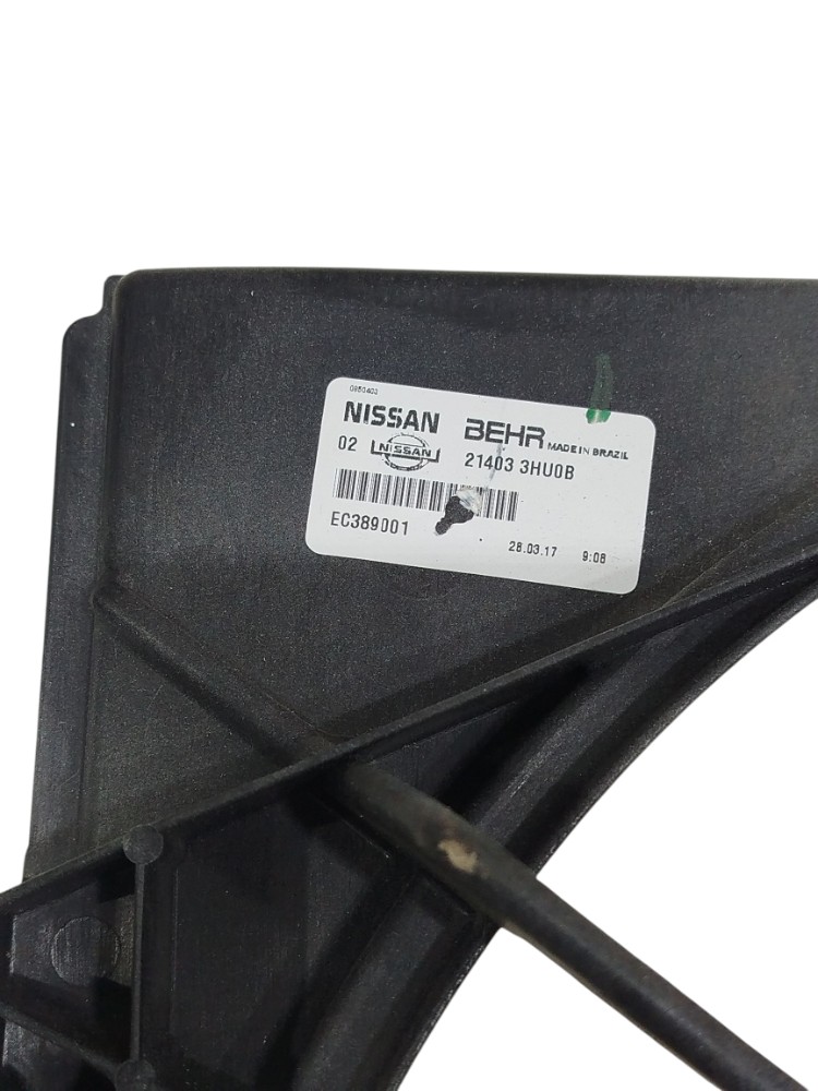 Defletor Ventoinha Nissan Versa 1.6 2019 214033hu0b 7