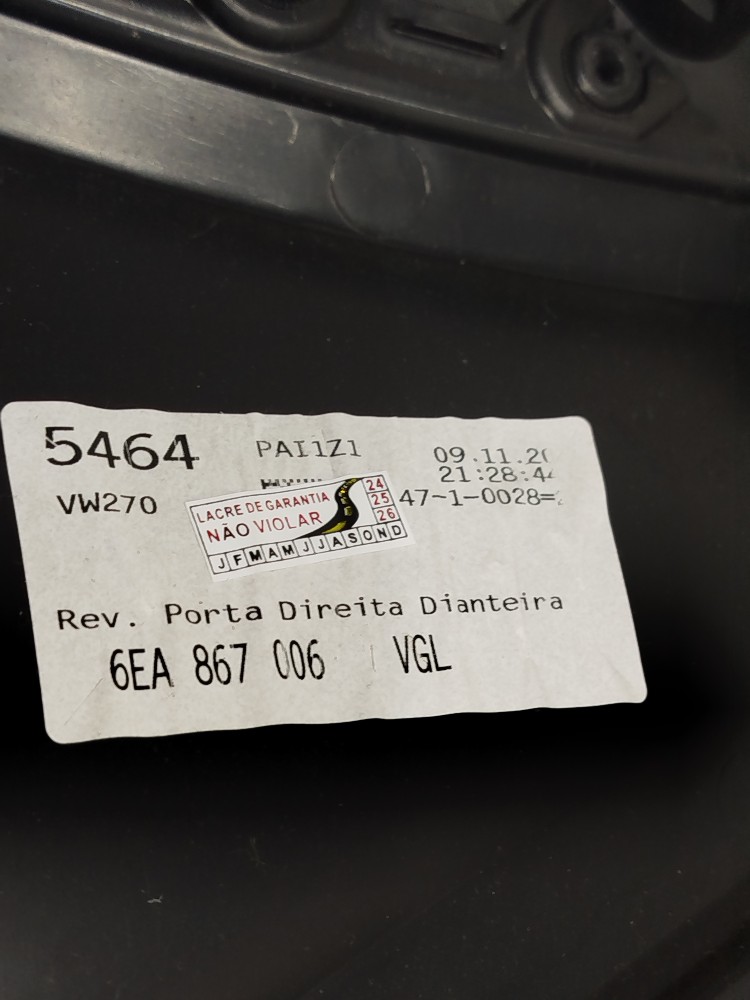 Forro Porta Dianteiro Direito Vw Polo Virtus 2021 6ea867006 2