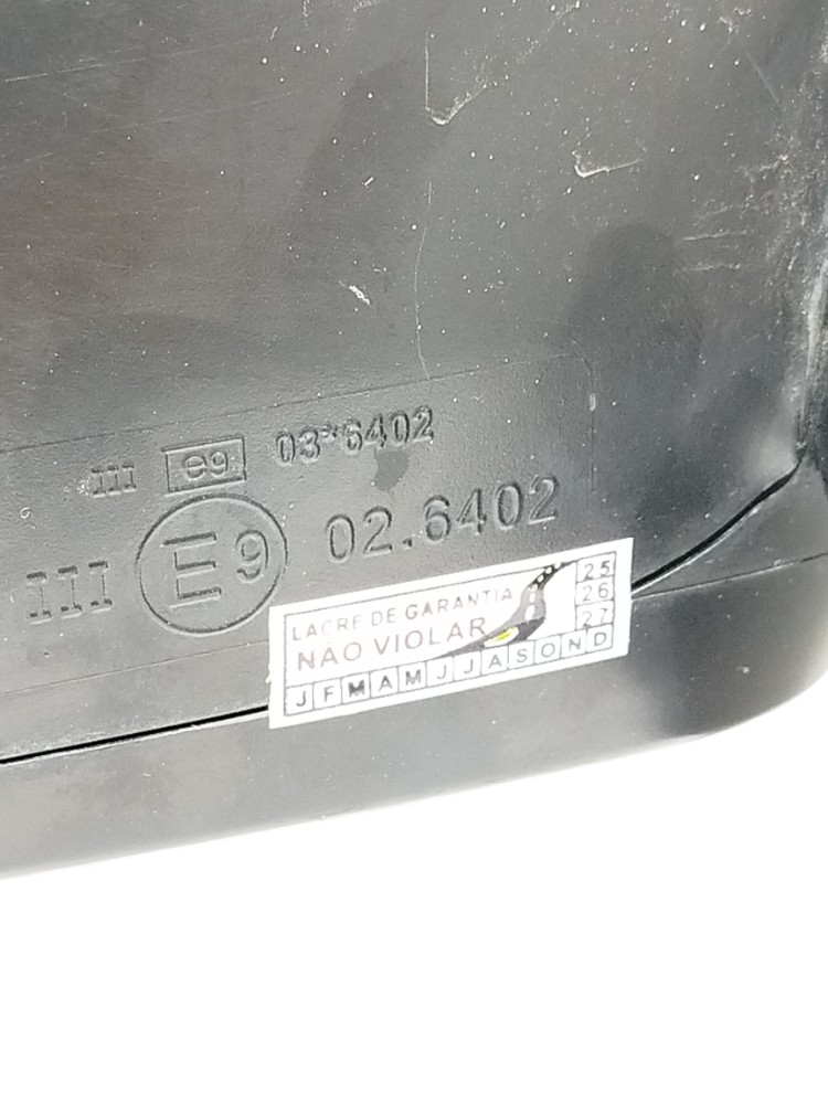 Retrovisor Direito Passag Citroen C3 Aircross 2014 026402 2