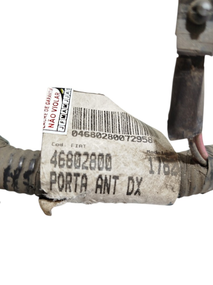 Chicote Porta Diant Direita Fiat Siena 1.3 2002 46802800 2
