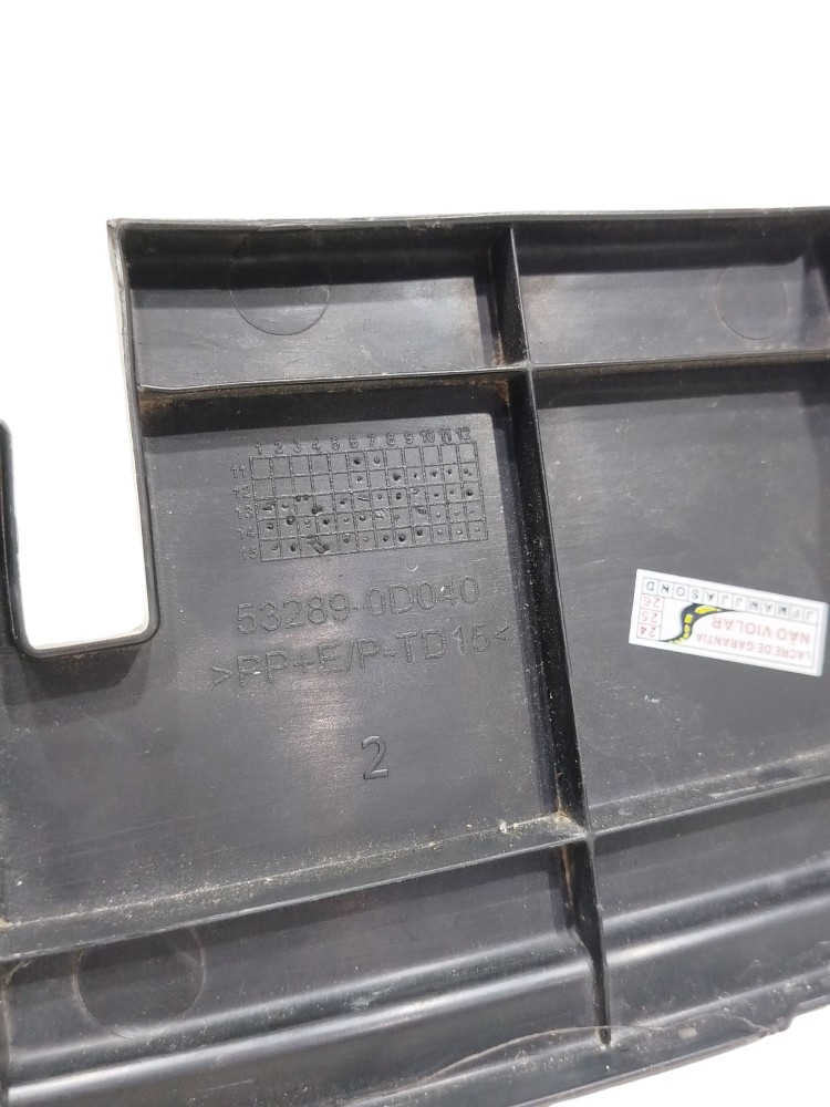 Defletor Inferior Radiador Etios 1.5 2017 Detalhe 532890d040 8