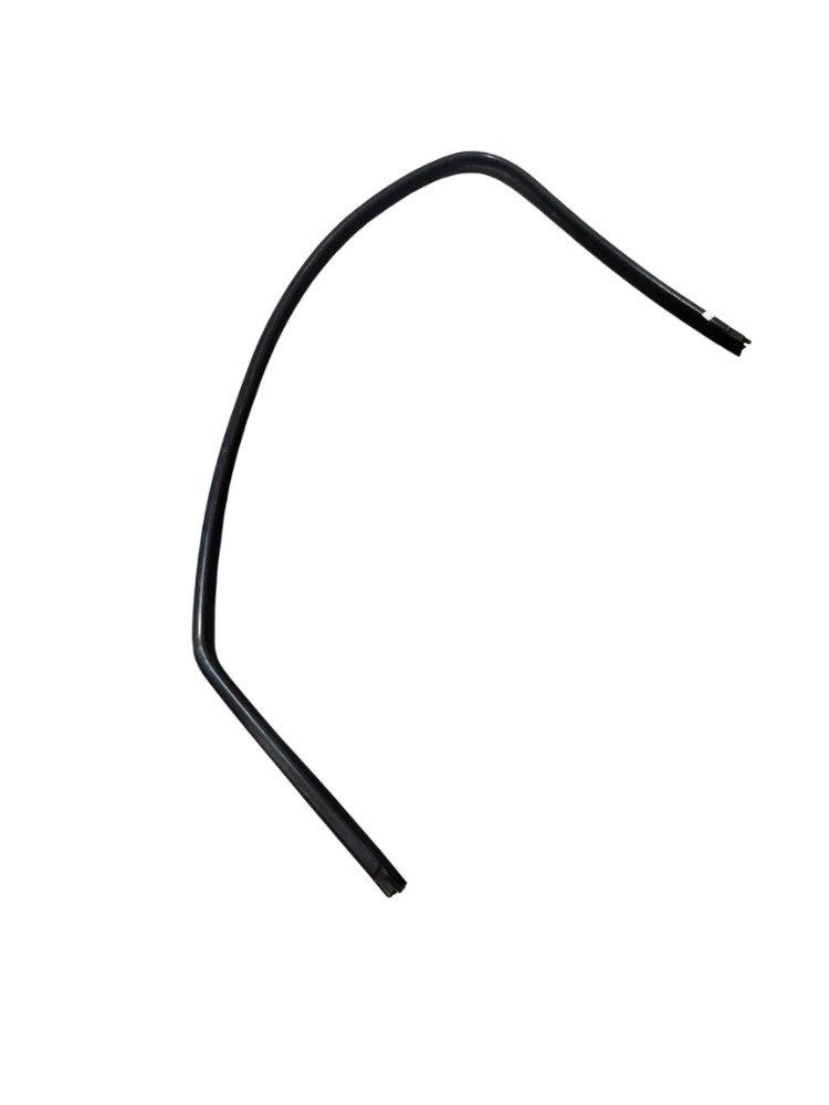 Borracha Canaleta Porta Diant Esq Motorista Peugeot 206 2005 Preto 9