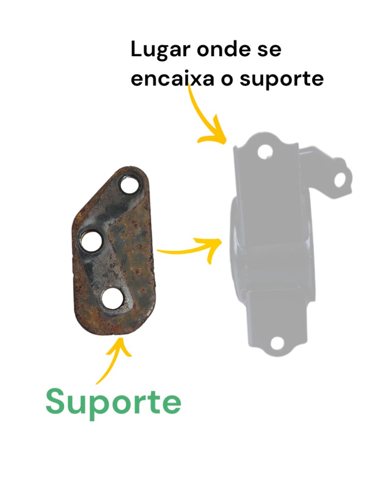 Base Suporte Coxim Motor Kia Soul 1.6 2011