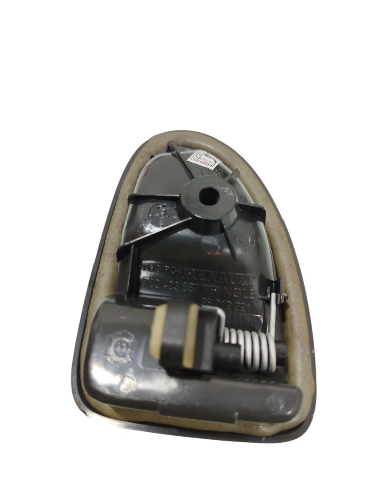 Maçaneta Interna Diant Esquerdo Renault Clio 2015 Preta Dianteira 3