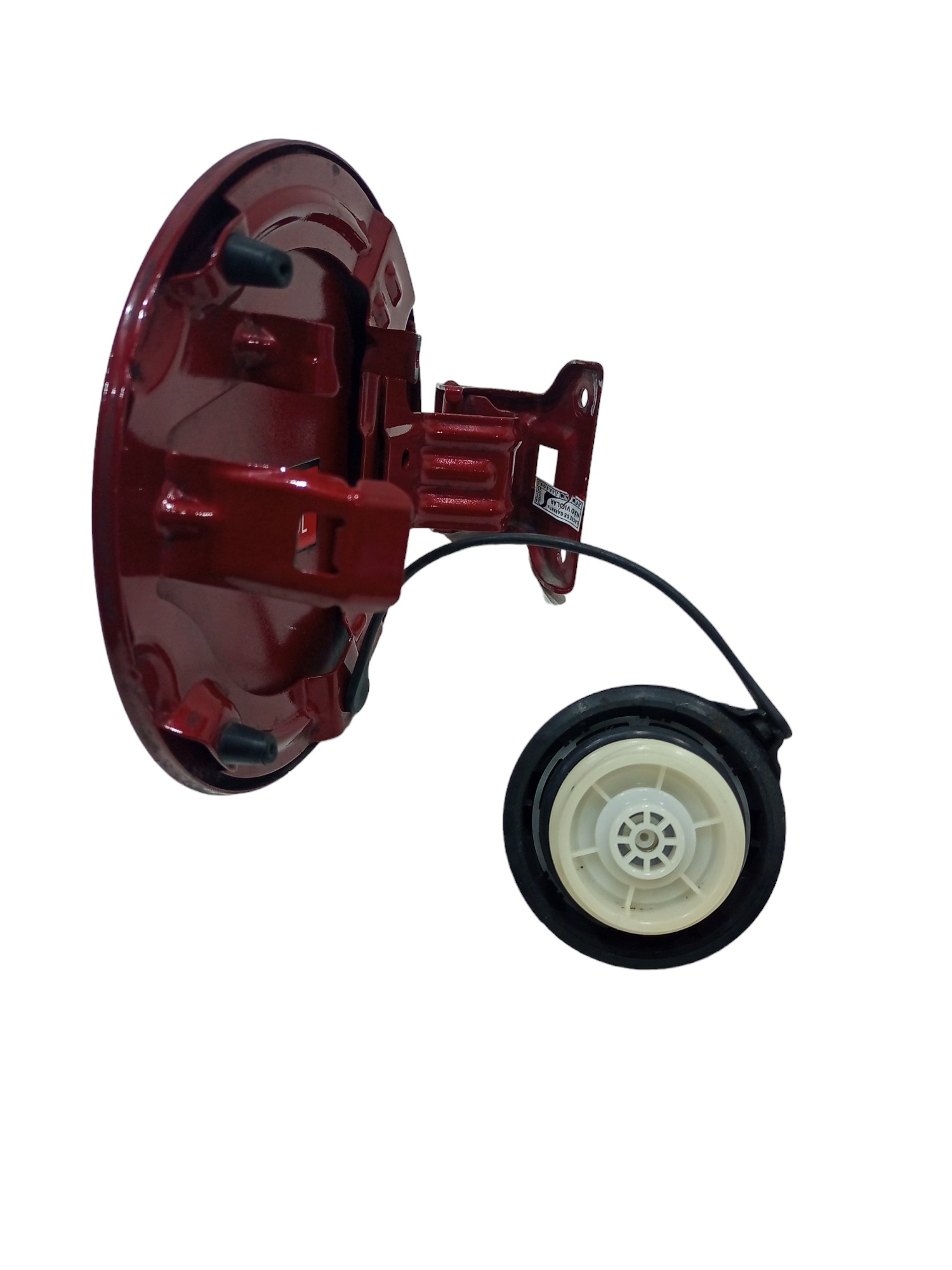 Portinhola Tanque Com A Tampa Combustível Jac T6 2016 Vermelho 2016 4