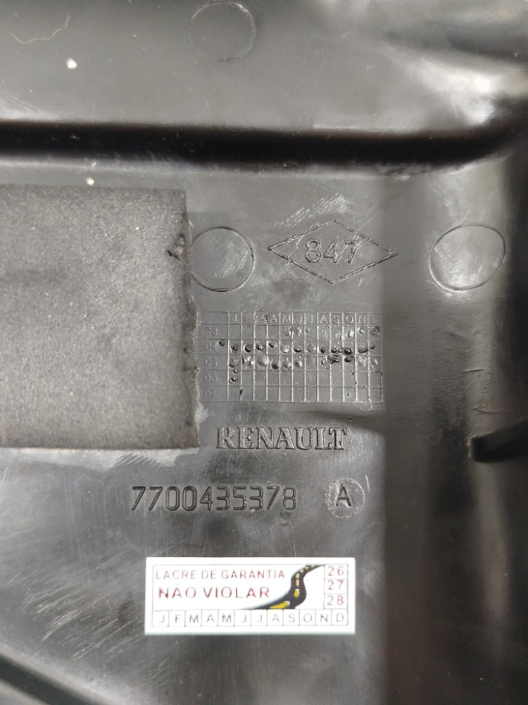 Tampa Caixa Fusível Renault Clio 2006 7700435378 7