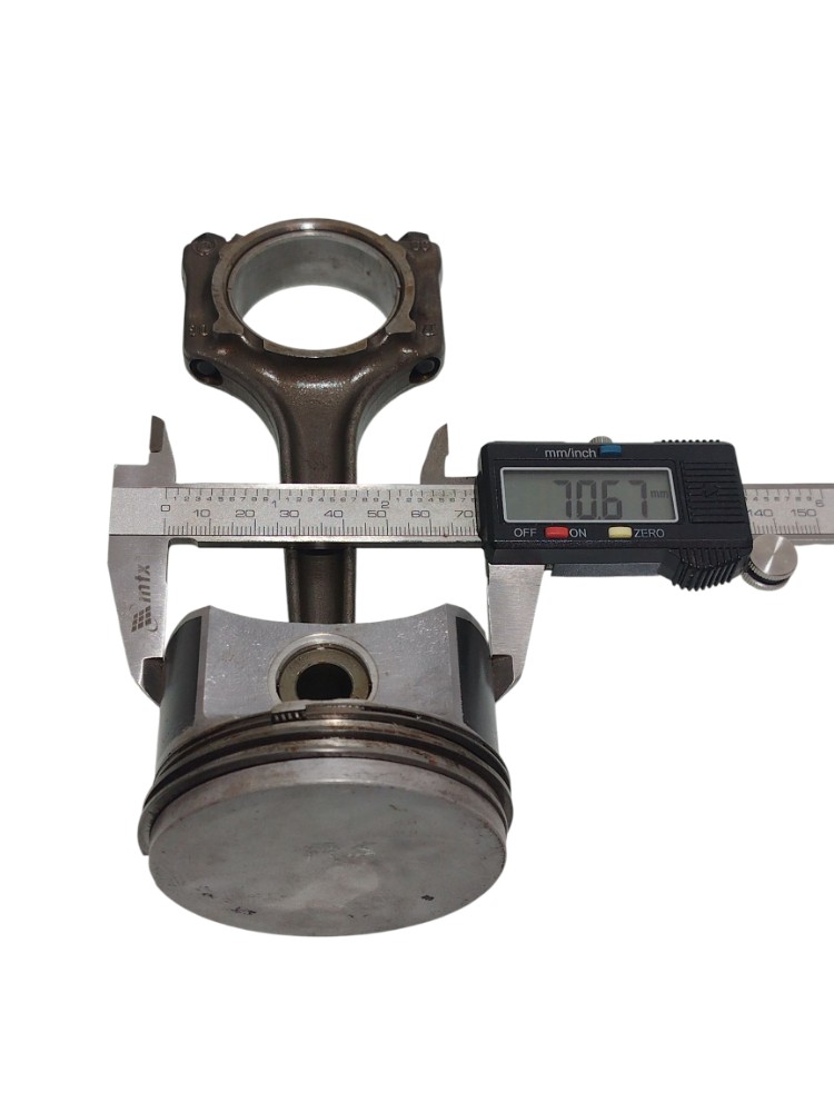 Pistão Biela STD Fiat Fiorino 1.3 8v Flex 2007 a 2014 B 1