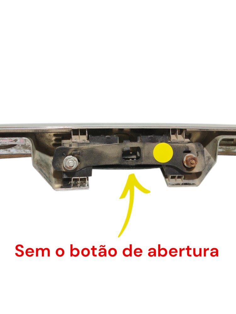 Friso Cromado Tampa Traseira Peugeot 307 Sedan 2008 Original Cromado 7