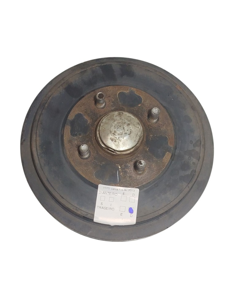 Cubo Roda Tras Direito Nissan Versa 1.6 SL 2013 2