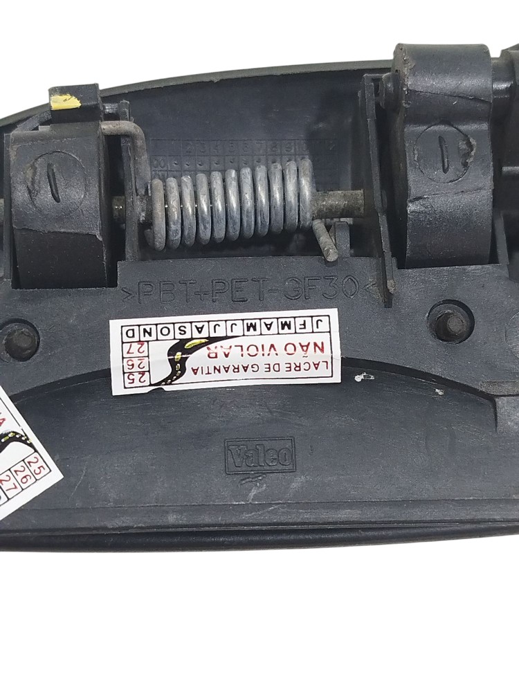 Massaneta Externa Dianteira Direita Renault Kangoo 2009  Preto 5