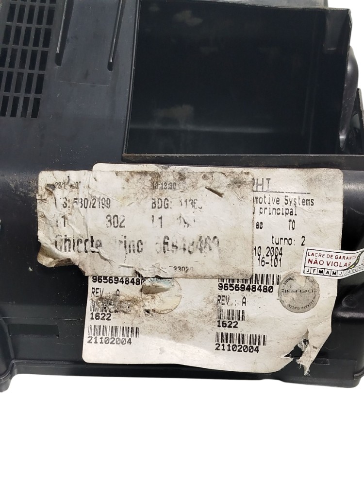 Caixa Fusível Peugeot 206 1.4 2005 9656948480 8