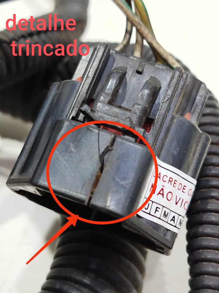 Chicote Injeção Ford Courier Zetec 1.6 Flex 2007 A 2013 2