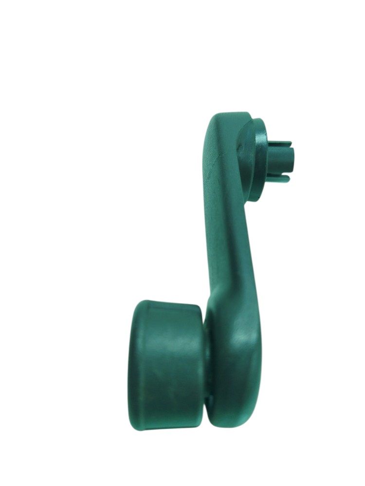 Manivela Vidro Porta Traseiro Clio Logan 2015 Preta 7