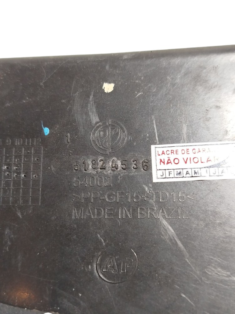 Acabamento Esq Churrasqueira Fiat Punto 2014 51824536 Preto 4