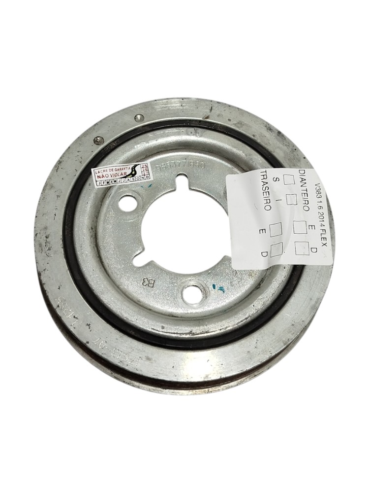 Polia Virabrequim Citroen Aircross 1.6 16V 2014 9653771880 1