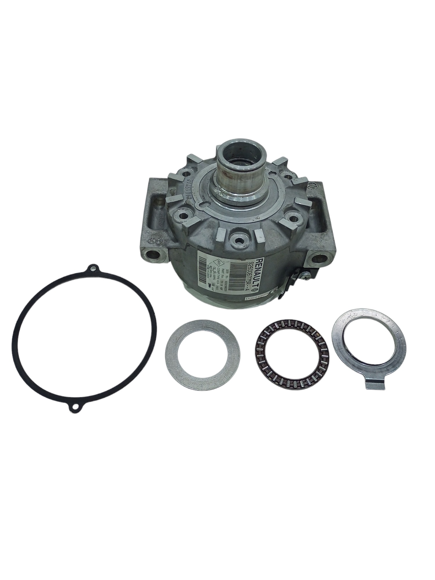 Tampa Frontal Mancal Compressor Ar Sandero 2016 1.0 16v 3