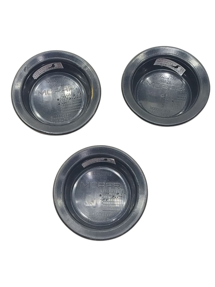 Calota Miolo Roda Kit 3 Peças Fiat Strada Endur 22 100262710 3